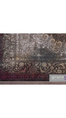 جزییات نقش فرش بهشتی طرح لاوین کد 254