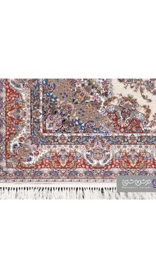 جزییات نقش فرش بهشتی طرح تبریز کد 1354