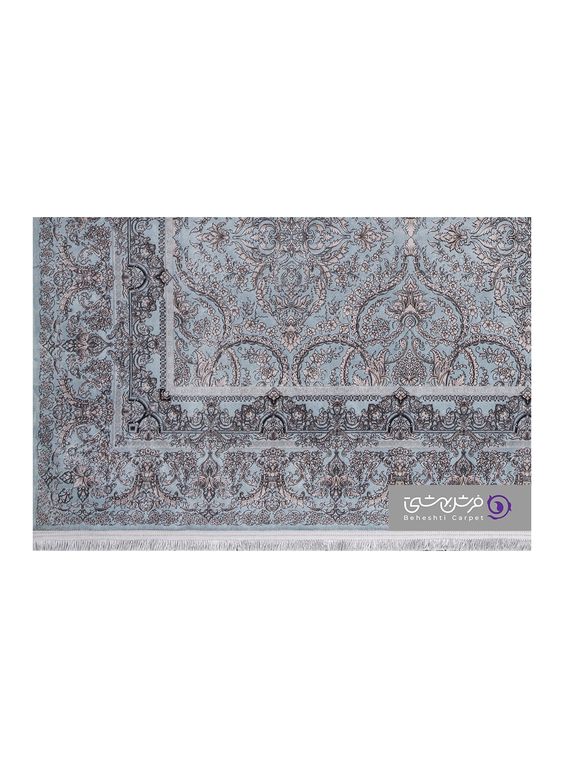 جزییات نقش فرش طرح نارسیس کد 8057