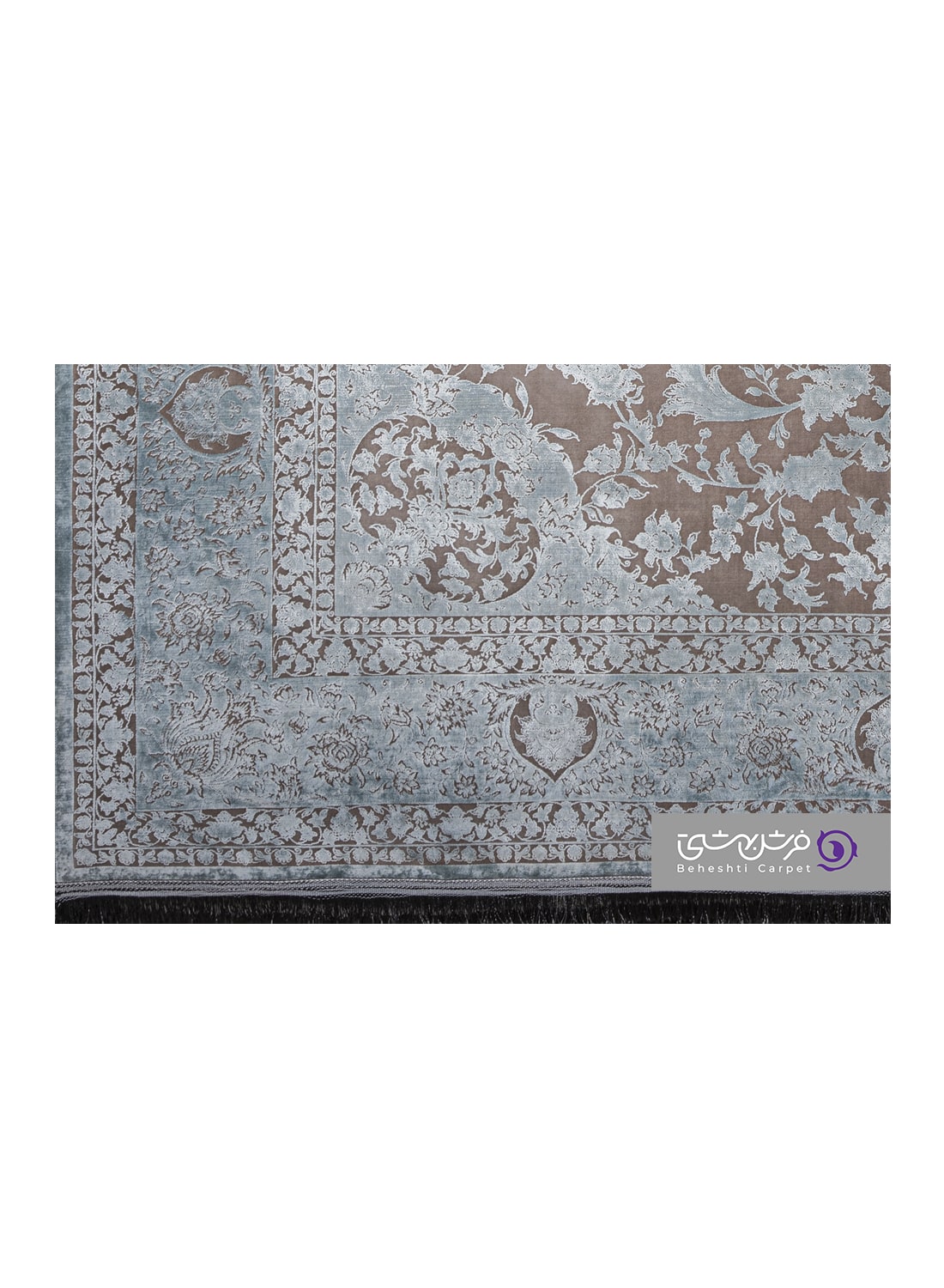 جزییات نقش فرش طرح نارسیس کد 8064