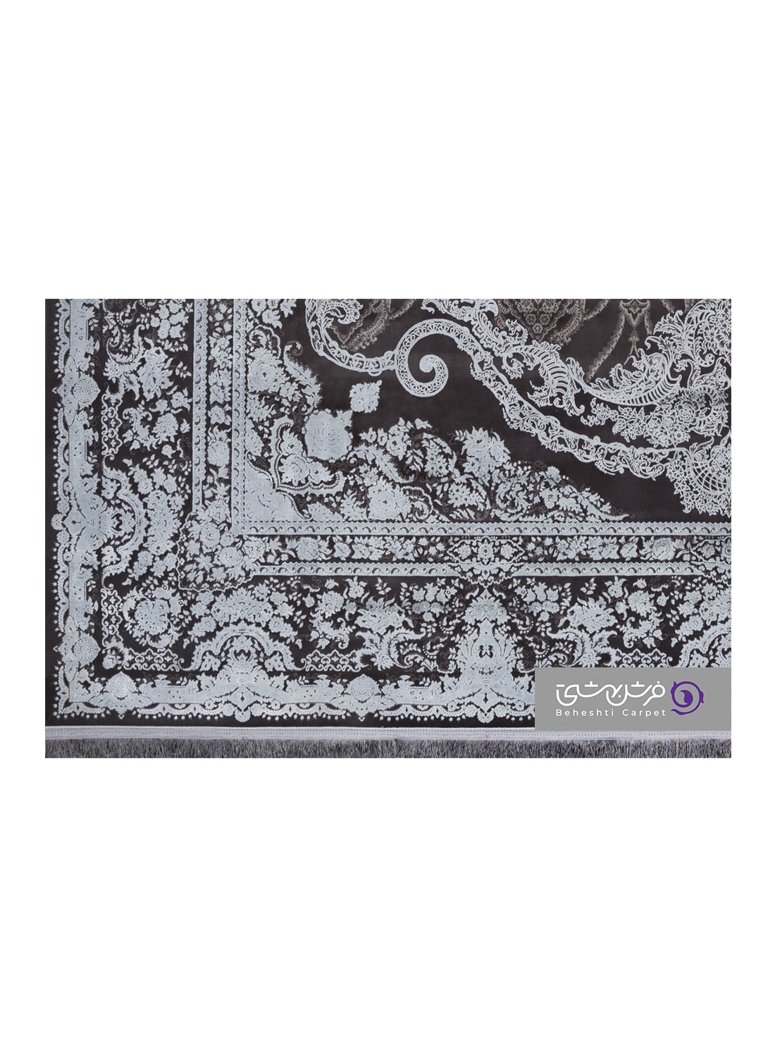 جزییات نقش فرش طرح نارسیس کد 8070
