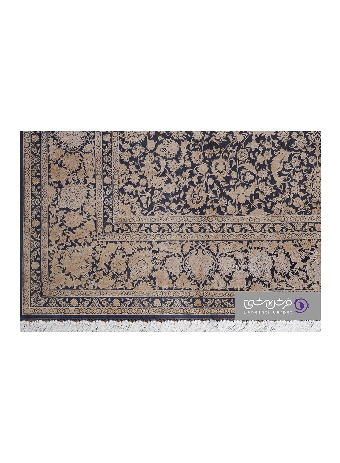 جزییات نقش فرش طرح نارسیس کد 8073