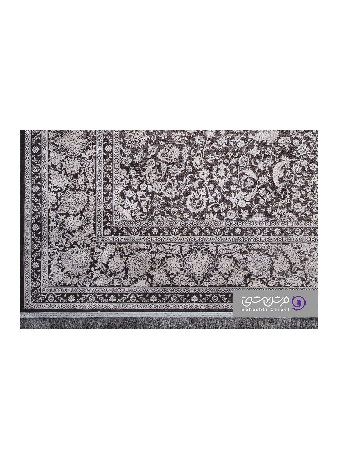 جزییات نقش فرش طرح نارسیس کد 8074