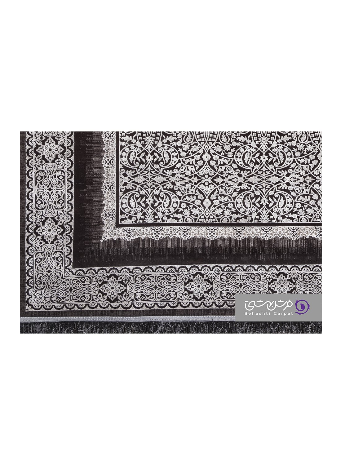 جزییات نقش فرش طرح نارسیس کد 8077