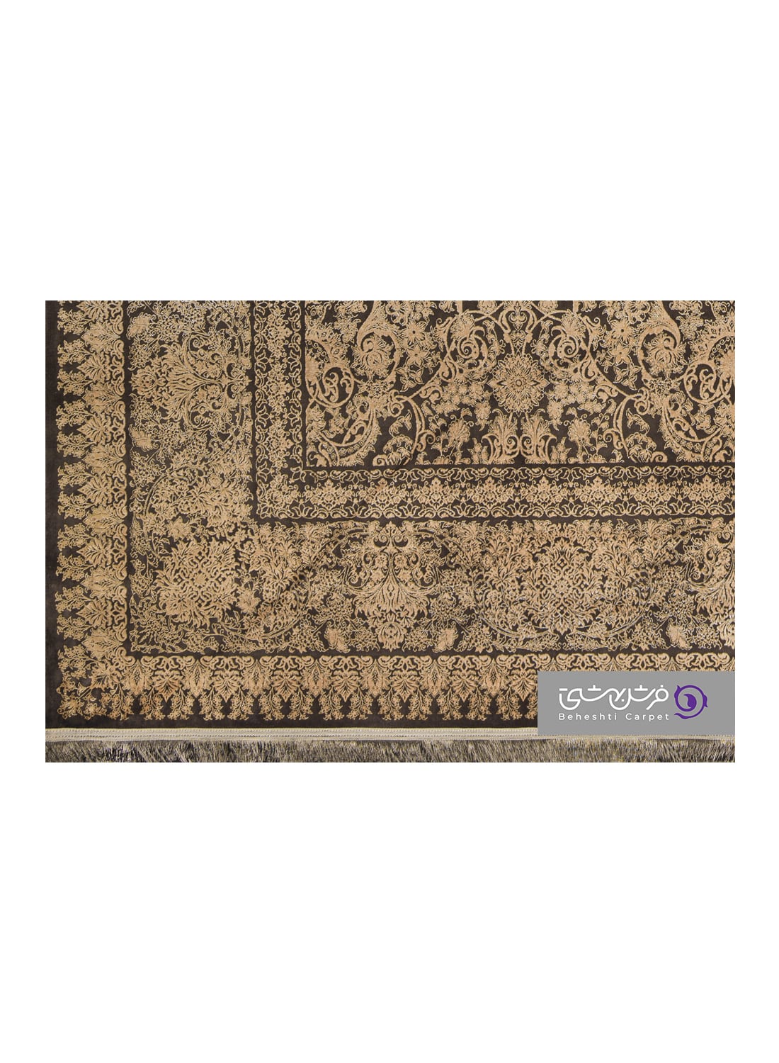 جزییات نقش فرش طرح نارسیس کد 8084
