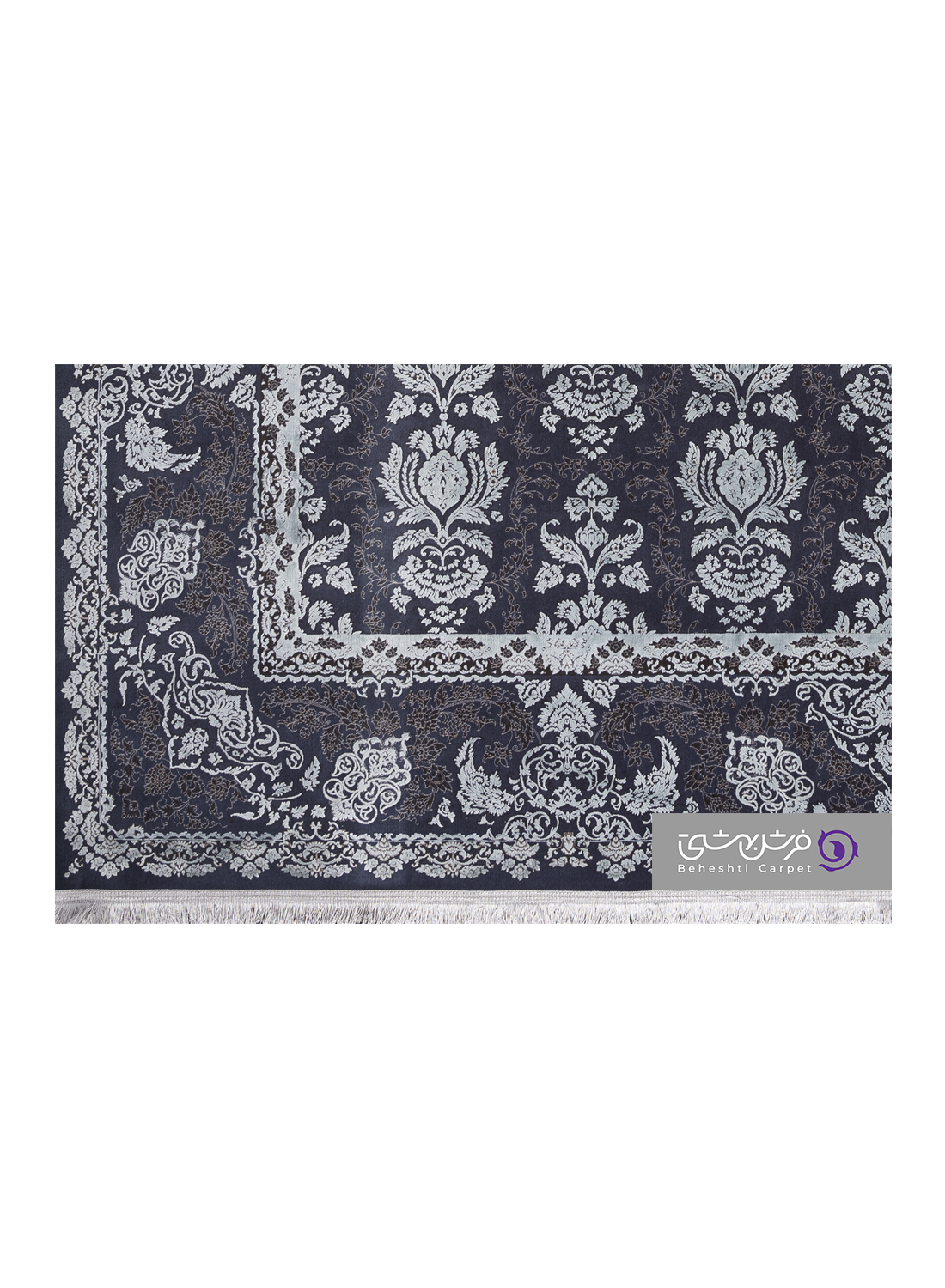 جزییات نقش فرش طرح نارسیس کد 8098
