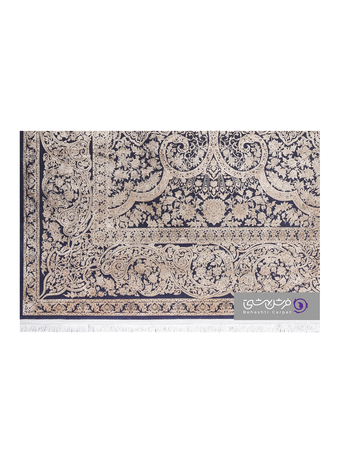 جزییات نقش فرش طرح نارسیس کد 8106