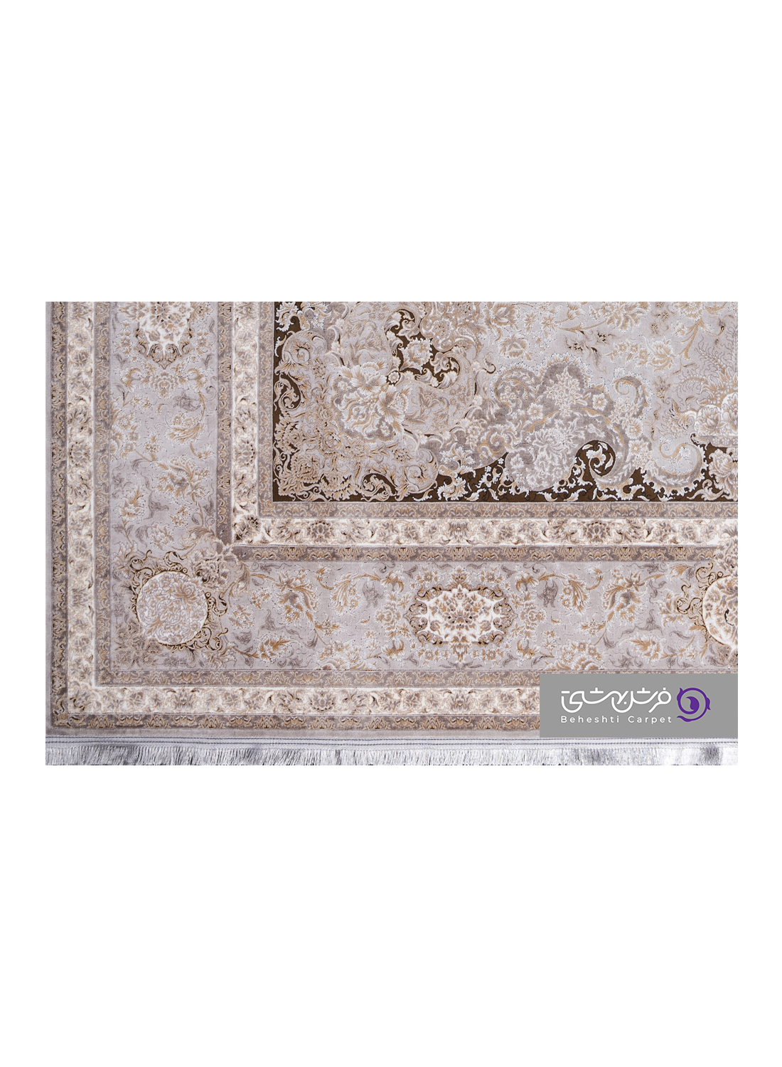 جزییات نقش فرش طرح نارسیس کد 8302