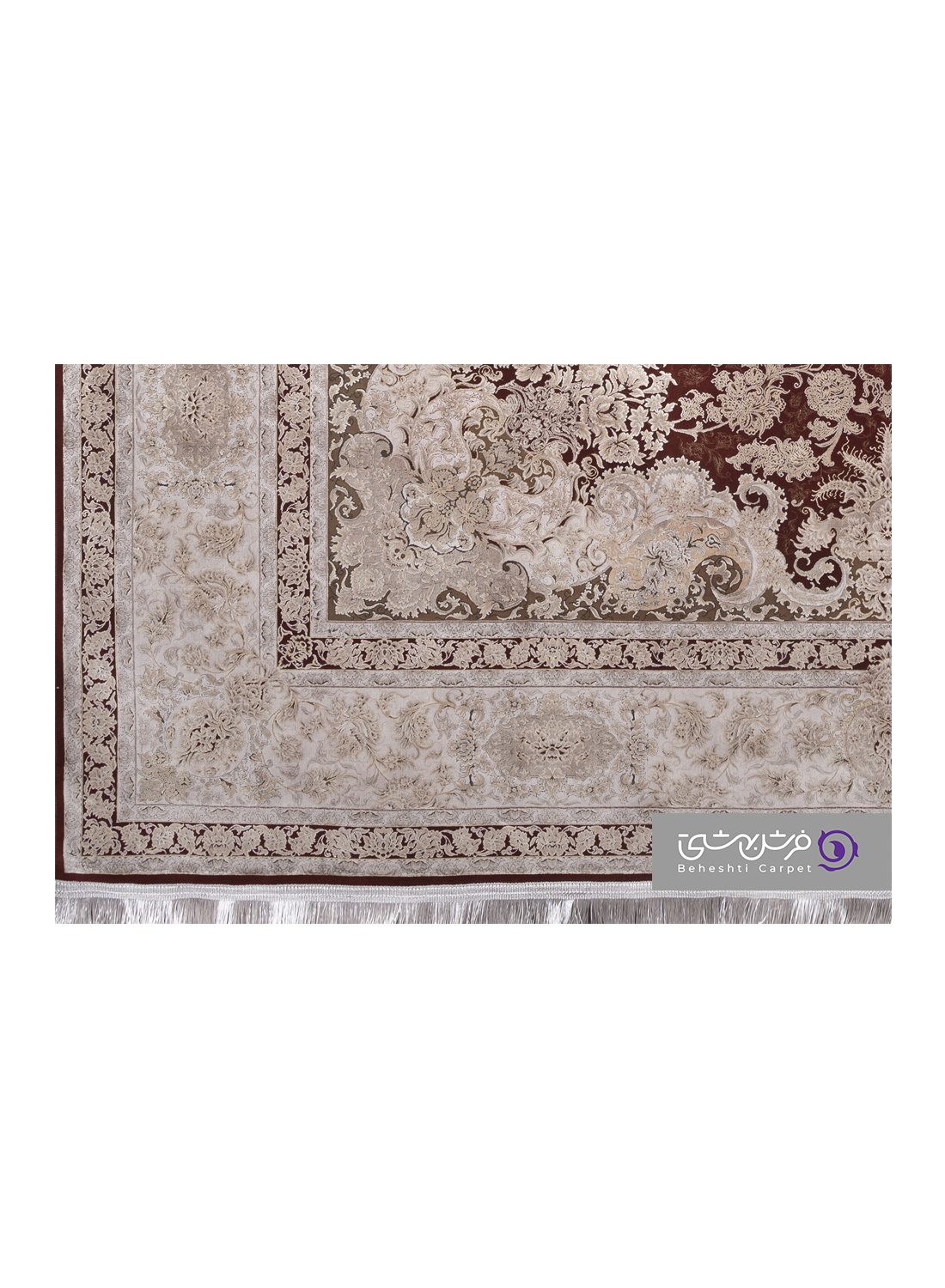 جزییات نقش فرش طرح نارسیس کد 8303