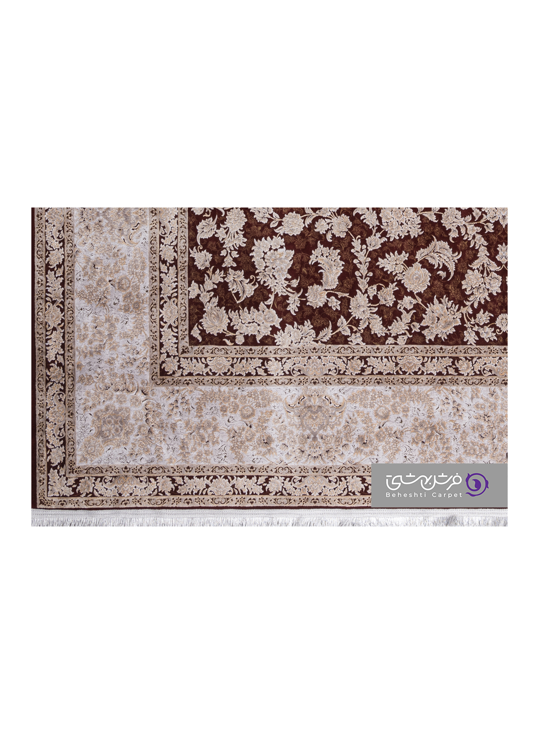 جزییات نقش فرش طرح نارسیس کد 8313