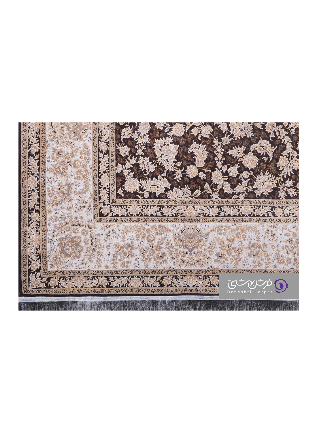 جزییات نقش فرش طرح نارسیس کد 8314