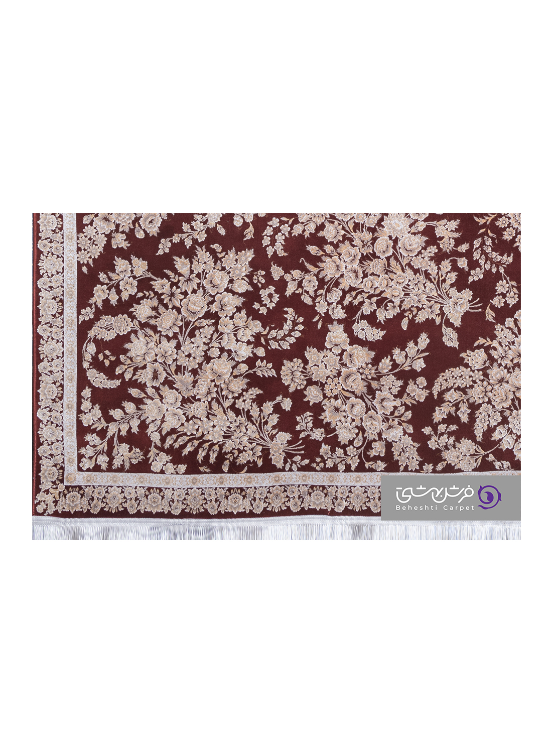 جزییات نقش فرش طرح نارسیس کد 8321