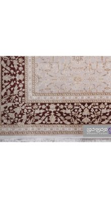 جزییات نقش فرش طرح نارسیس کد 8326