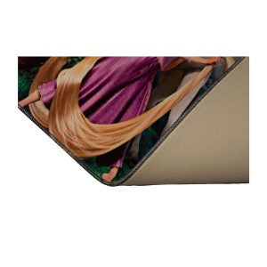 زیره و رویه پادری مخمل مدرن کودک طرح راپونزل فرش بهشتی