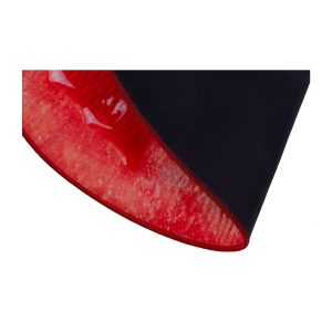 زیره پادری نیم دایره طرح گوجه فرنگی فرش بهشتی
