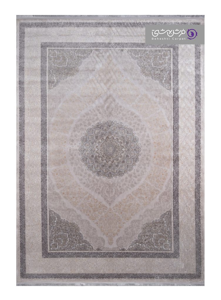 فرش طرح نارسیس فرش بهشتی کد 8048