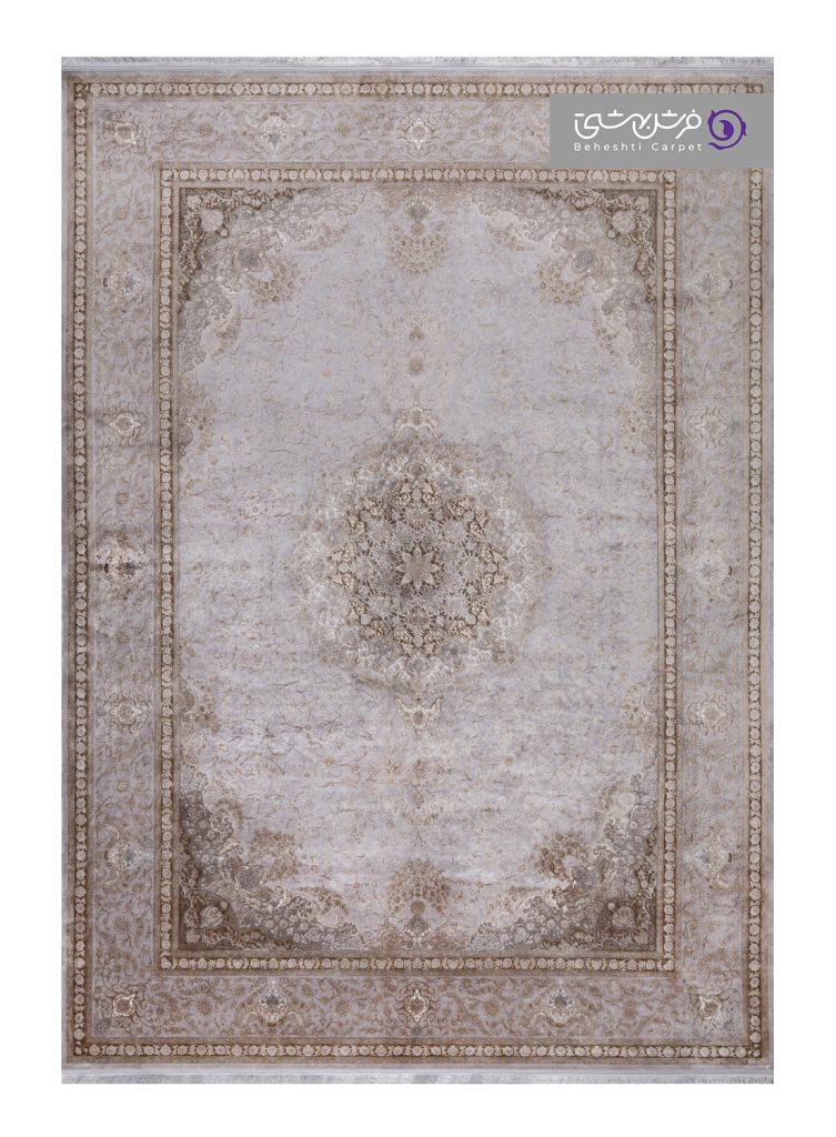 فرش طرح نارسیس فرش بهشتی کد 8304
