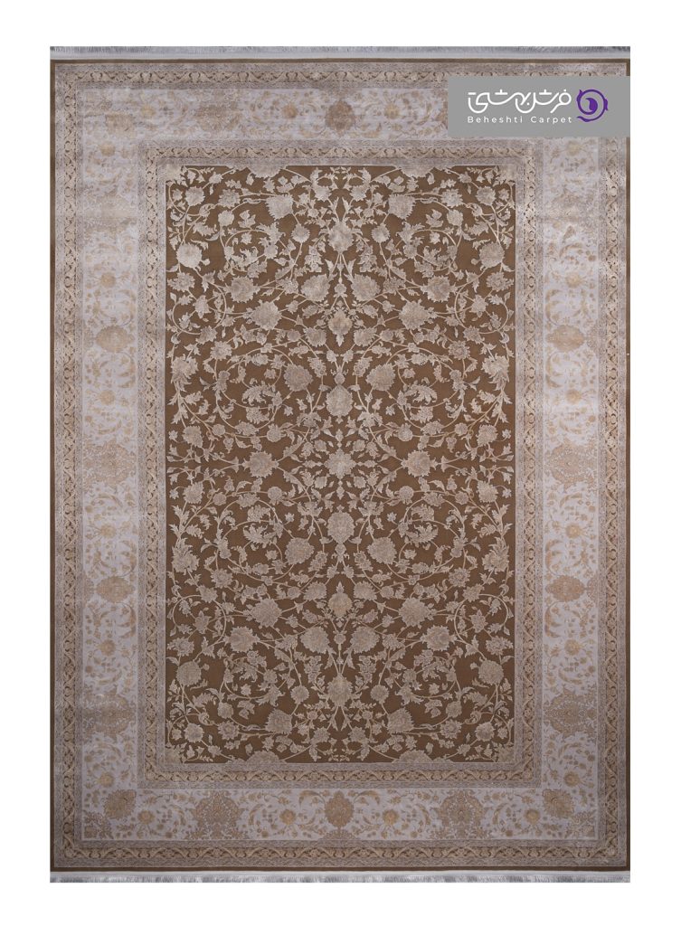 فرش طرح نارسیس فرش بهشتی کد 8307