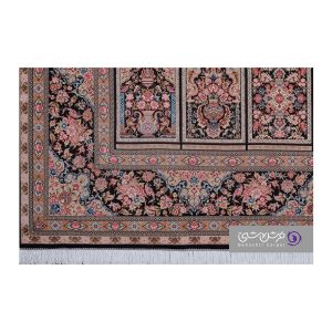 جزییات نقش فرش بهشتی طرح نگارین کد 2100