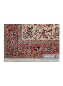 جزییات نقش فرش بهشتی طرح نگارین کد 2125