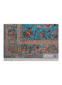 جزییات نقش فرش بهشتی طرح نگارین کد 2126