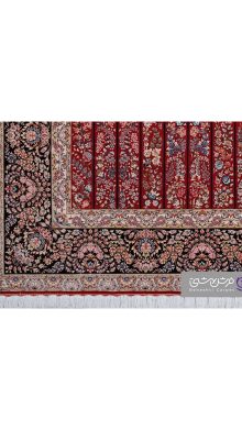 جزییات نقش فرش بهشتی طرح نگارین کد 2172