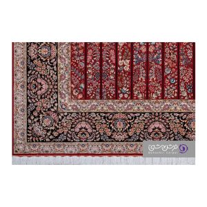 جزییات نقش فرش بهشتی طرح نگارین کد 2172