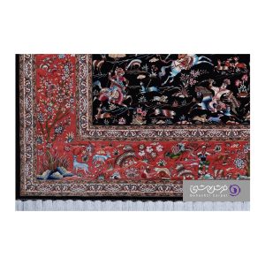 جزییات نقش فرش بهشتی طرح نگارین کد 2210