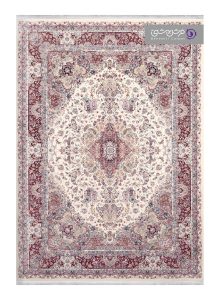 فرش طرح آیتان کد T30 موزی ارغوانی