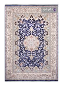 فرش طرح آیتان کد R42 سرمه ای