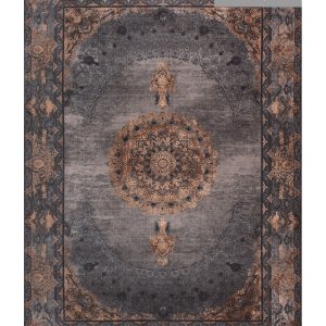 فرش طرح ویهان کد 2043 نارنجی