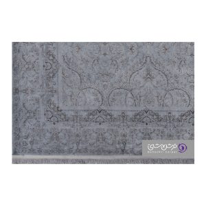 جزییات نقش فرش طرح ویهان کد 2057 نقره ای
