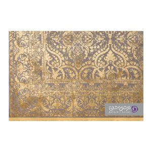 جزییات نقش فرش طرح ویهان کد 2061 طلایی