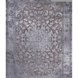فرش طرح ویهان کد 2066 نقره ای