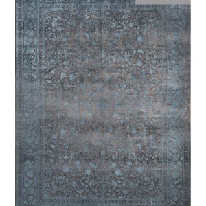فرش طرح ویهان کد 2072 آبی فیروزه