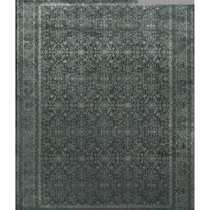 فرش طرح ویهان کد 2087 سبز تیره