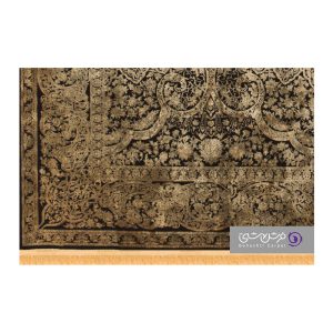 جزییات نقش فرش طرح ویهان کد 2110 طلایی