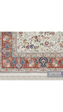 جزییات نفش فرش طرح نائین کد 3005