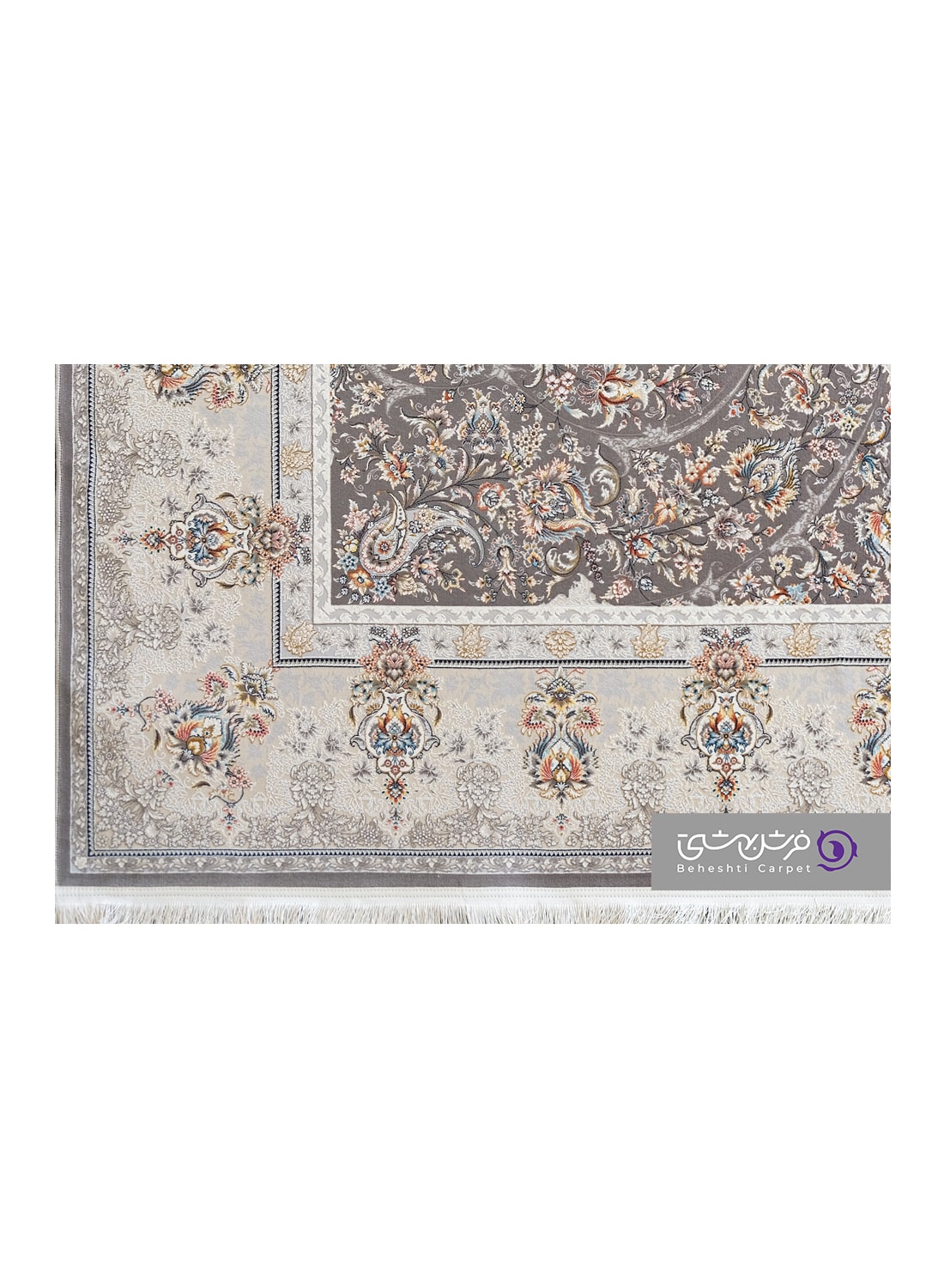 جزییات نقش فرش طرح آریانا کد 4525