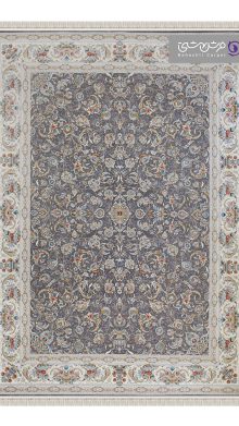 فرش طرح نائین کد 8006 طوسی/کرم
