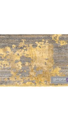 جزییات نقش فرش طرح یونیک کد 8401 زرد
