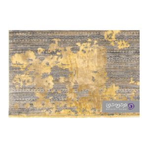 جزییات نقش فرش طرح یونیک کد 8401 زرد