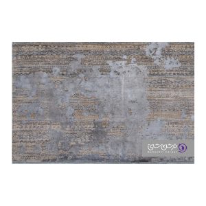 جزییات نقش فرش طرح یونیک کد 8403 آبی فیروزه