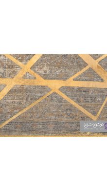 جزییات نقش فرش طرح یونیک کد 8421 زرد