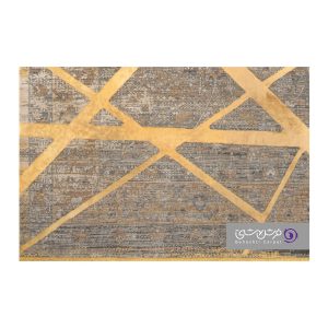 جزییات نقش فرش طرح یونیک کد 8421 زرد