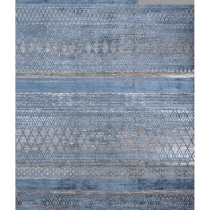 فرش طرح یونیک کد 8443 آبی
