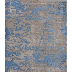 فرش طرح یونیک کد 8502 آبی