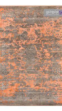 فرش طرح یونیک کد 8502 نارنجی