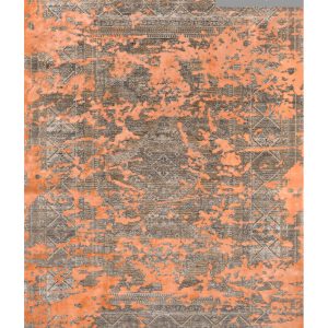 فرش طرح یونیک کد 8502 نارنجی