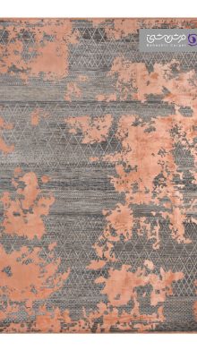 فرش طرح یونیک کد 8504 نارنجی